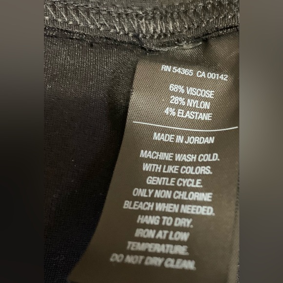 LUXE SLIMS Capris with Side  slit decorated with silver brooches. Like  new - Picture 5 of 6